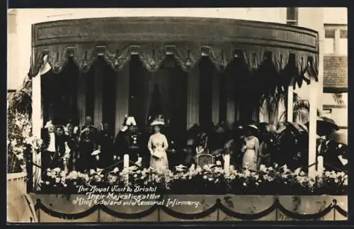 AK Bristol, The Royal Visit to Bristol, Their Majesties at the King Edward VII Memorial Infirmary