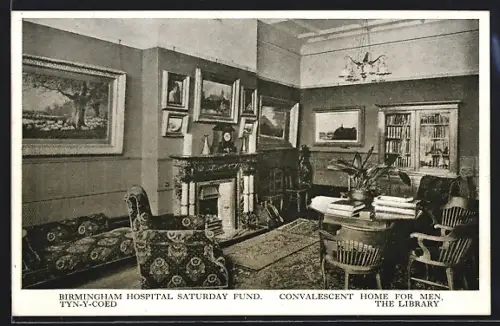 AK Birmingham, Convalescent Home for Men, The Library