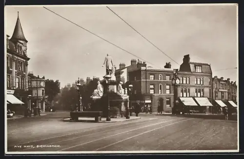 AK Birmingham, Five Ways with Joseph Sturge Statue