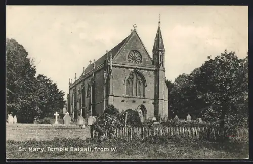 AK Balsall, St. Mary Temple, from W.