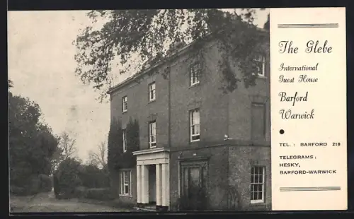 AK Barford-Warwick, The Glebe, International Guest House