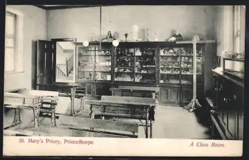 AK Princethorpe, St. Mary`s Priory, A Class Room
