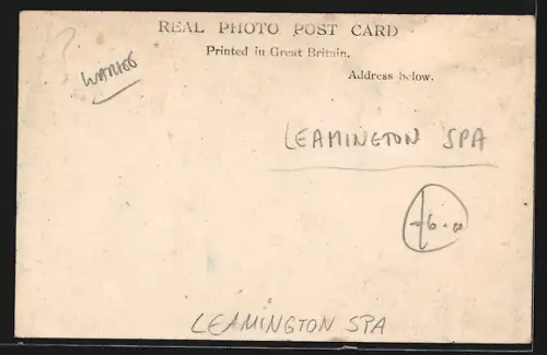 AK Leamington Spa, Royal Hospital Home for Incurables