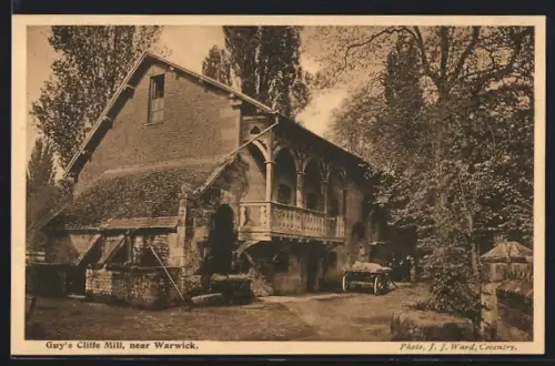 AK Guy`s Cliffe near Warwick, Guy`s Cliffe Mill
