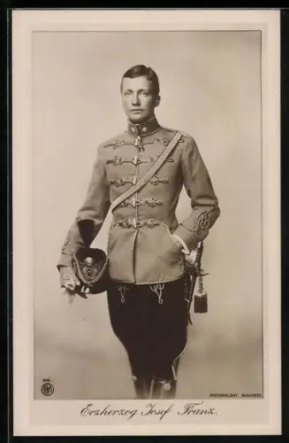 AK Erzherzog Josef Franz von Österreich in Uniform