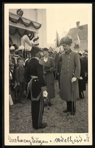 AK Erzherzog Eugen von Österreich in Uniform