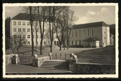 AK Glatz, Hans-Schemm-Schule mit Hof
