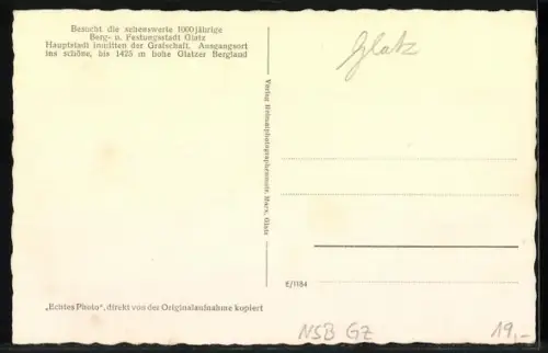 AK Glatz, Hans-Schemm-Schule mit Hof