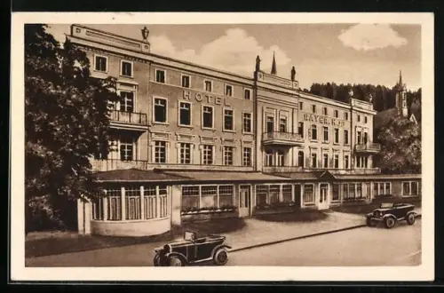 AK Bad Reinerz, Hotel Bayrischer Hof, Bes. J. Dohmen