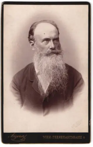 Fotografie Angerer, Wien, Friedrich Freiherr von Schmidt, Dombaumeister, Architekt der Ringstrassenzeit (Wien)