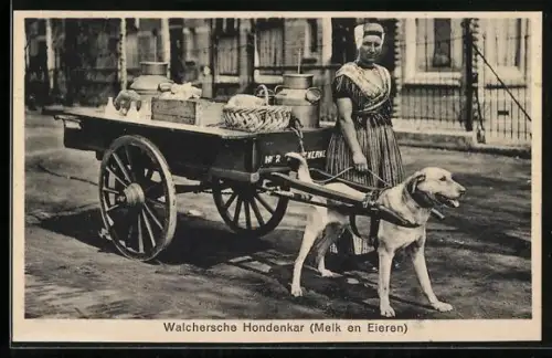 AK Walchersche Hondenkar, Melk en Eieren