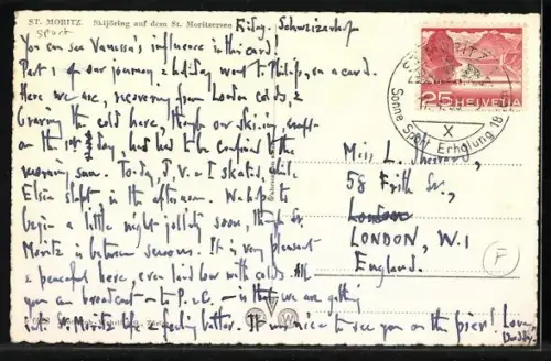 AK St. Moritz, Skijöring auf dem St. Moritzersee