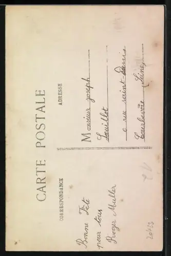 AK Knabe auf einem Fahrrad