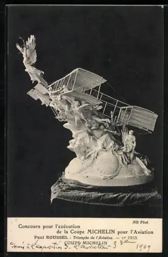 AK Coupe Michelin pour l`Aviation, Flugzeug
