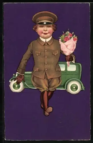 AK Auto mit Chauffeur