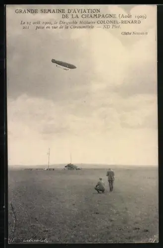 AK Dirigeable Militaire Colonel-Renard, Zeppelin