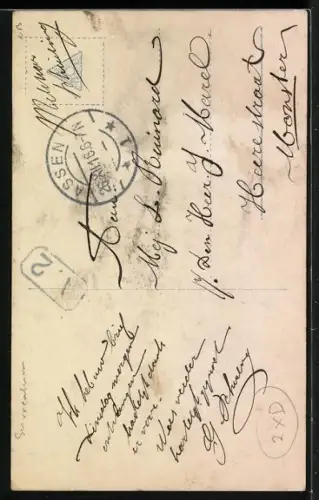 AK Auto auf einer Bergstrasse