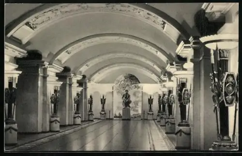 AK Leningrad, Pushkinskaya Station, U-Bahnhof-Innenansicht