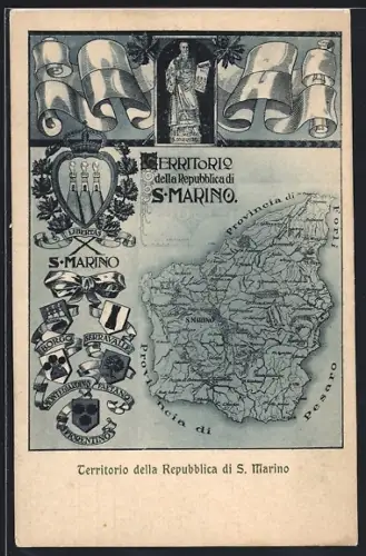AK San Marino, Territorio della Repubblica di S. Marino