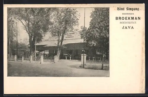 AK Soerabaia, Hotel Simpang