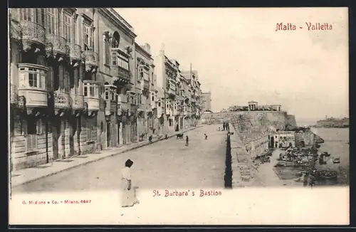 AK Valletta, St. Barbara`s Bastion