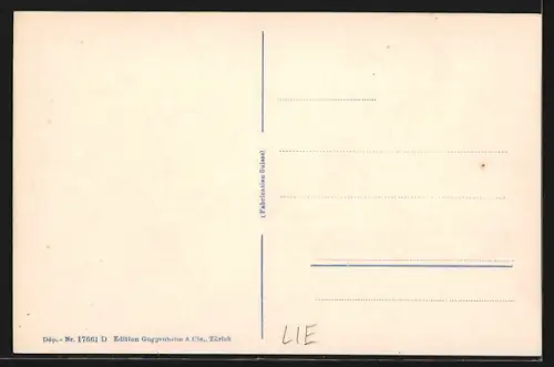 AK Vaduz /Liechtenstein, Regierungsgebäude und Kirche
