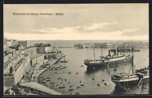 AK Malta, Entrance to Grand Harbour