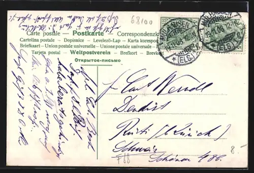 AK Mülhausen, Partie am Bollwerk