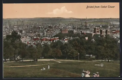 AK Bristol, View from Cabot Tower