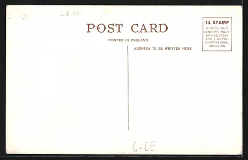 AK Leicester, Castle Gardens, Abbey Bridge, Lady Jane Grey Ruins