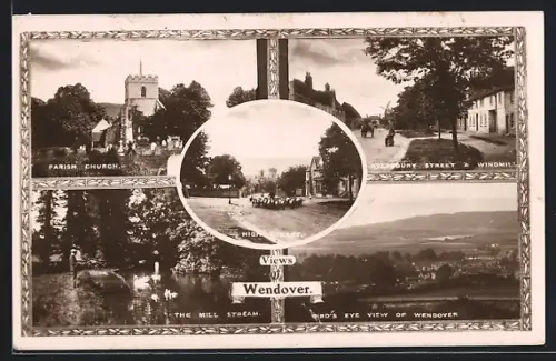 AK Wendover, The Mill Stream, Parish Church, High Street