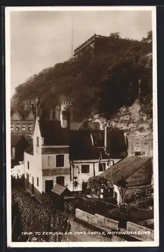 AK Nottingham, Trip to Jerusalem Inn & Castle