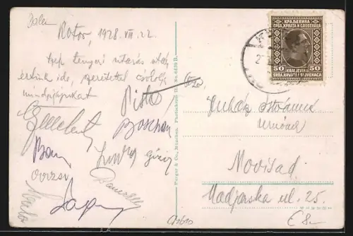 AK Cattaro, Blick auf die Buchten von Cattaro von der Strasse nach Montenegro aus gesehen