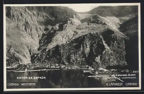 AK Kotor, Ortsansicht, Westseite