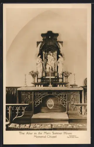 AK London, The Altar in the Mary Summer House, Memorial Chapel