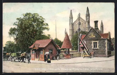 AK Tottenham, Holy Trinity Church, Pump & Fire Station
