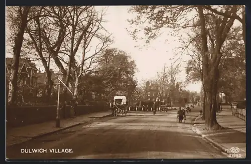 AK Dulwich Village, Strassenpartie