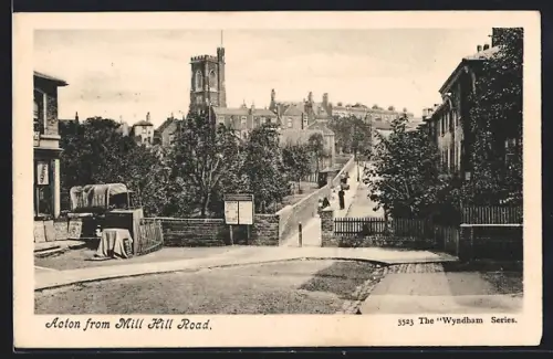 AK Acton, Panorama from Mill Hill Road