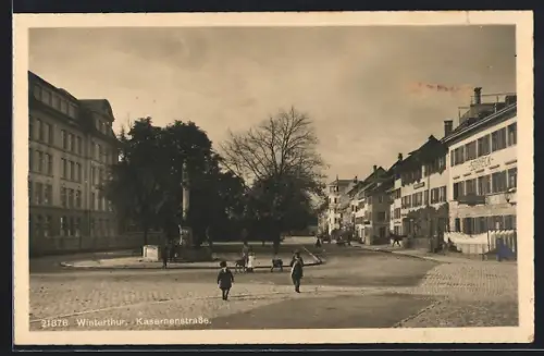 AK Winterthur, Blick in die Kasernenstrasse