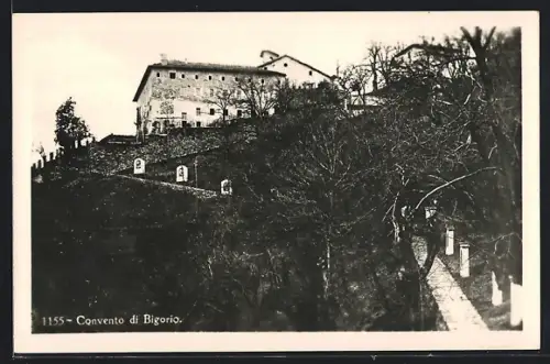AK Bigorio, Convento, Blick zum Nonnenkloster