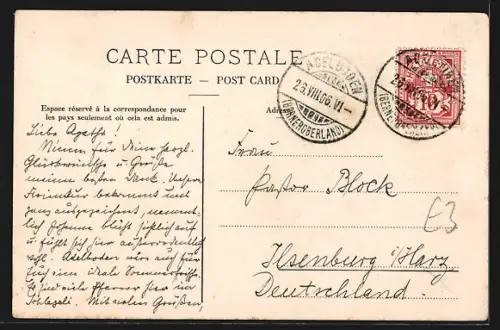 AK Adelboden, Partie bei der Kirche