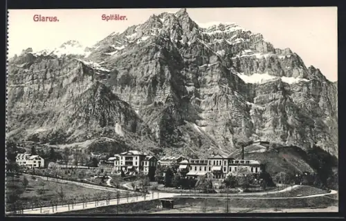 AK Glarus, Spitäler an der Bergwand