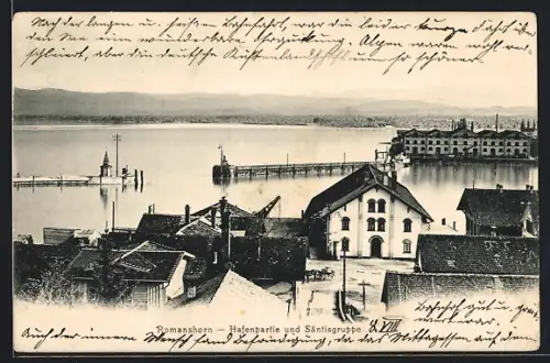 AK Romanshorn, Hafenpartie und Säntisgruppe