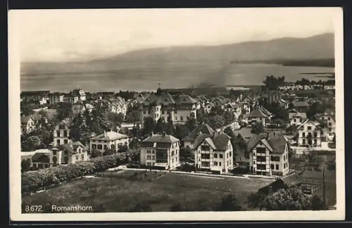 AK Romanshorn, Ortsansicht mit Wohnhäusern