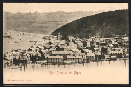 AK Ste. Croix, Vue Général et les Alpes