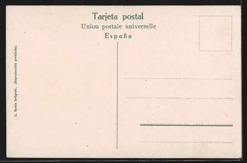 AK Barcelona, Arco del Triunfo, Strassenbahn