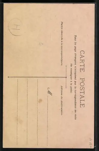 AK Stilisierter Zeppelin Audax mit Gondel