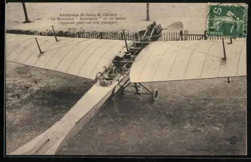 AK Flugzeug Monoplan Antoinette