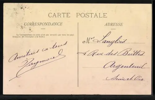 AK Dirigeable Le Patrie, Zeppelin