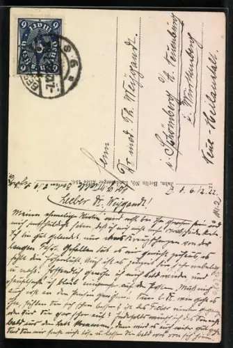 AK Radrennfahrer Jac Storm, Radsport